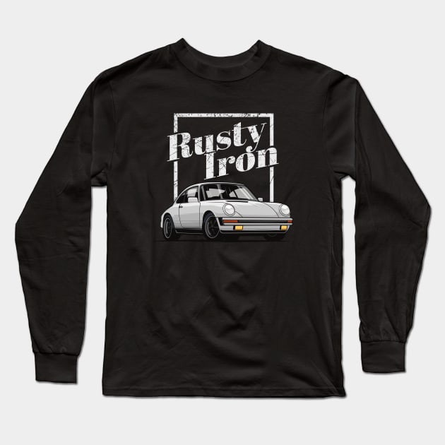 I'm not old I'm classic - Rusty Iron - Oldtimer Auto 911 Long Sleeve T-Shirt by Automotive Apparel & Accessoires